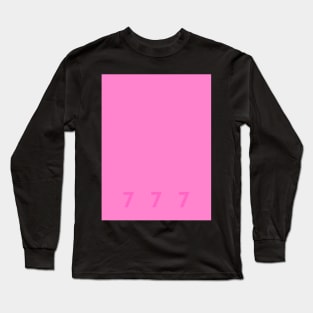 777 Angel Number Long Sleeve T-Shirt